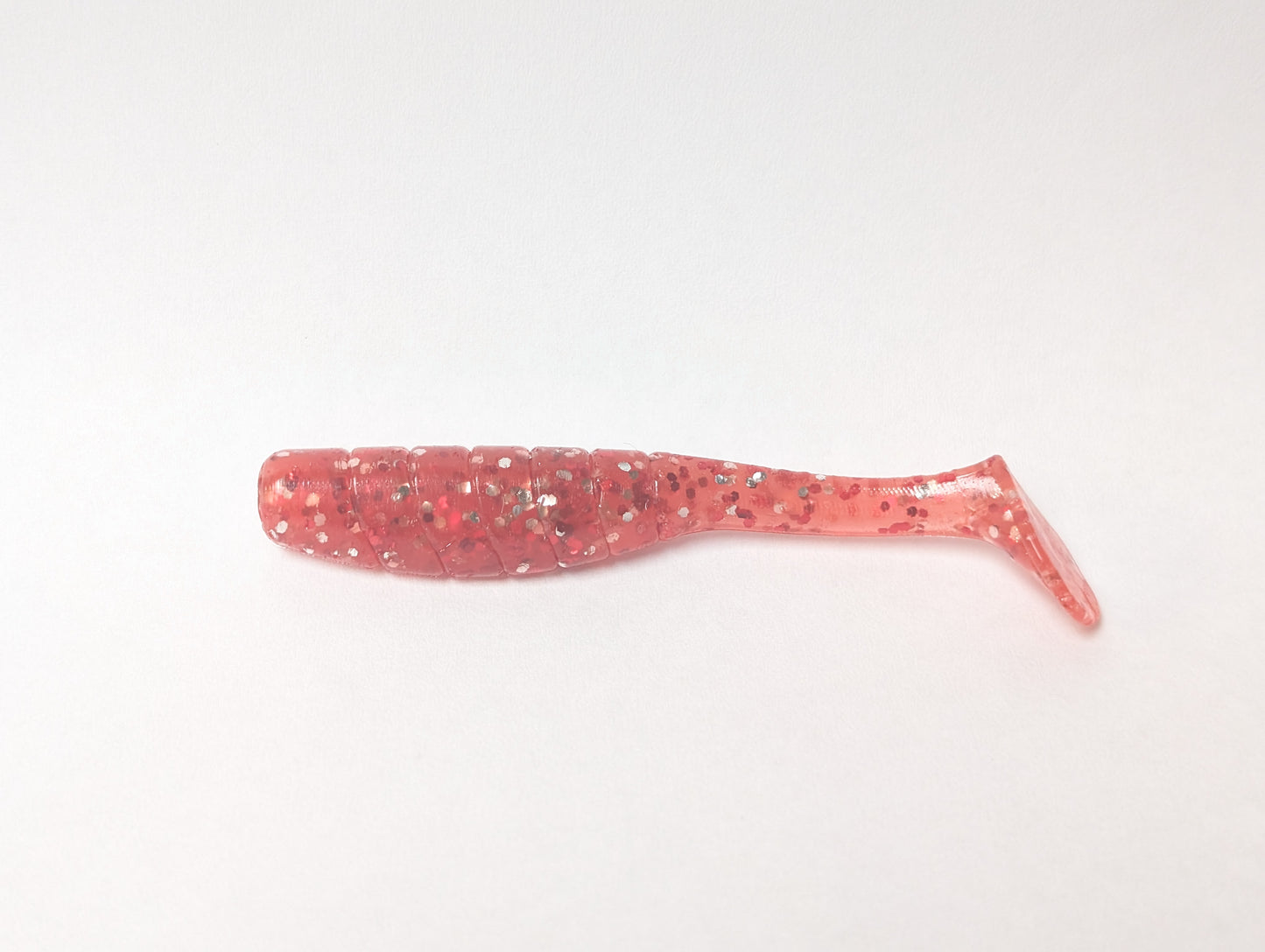 3.5" Mighty Mullet paddle tail 7-pack "Salsa Shad"