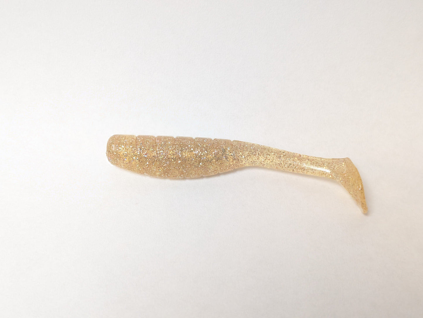 3.5" Mighty Mullet paddle tail 7-pack "Honeysuckle"