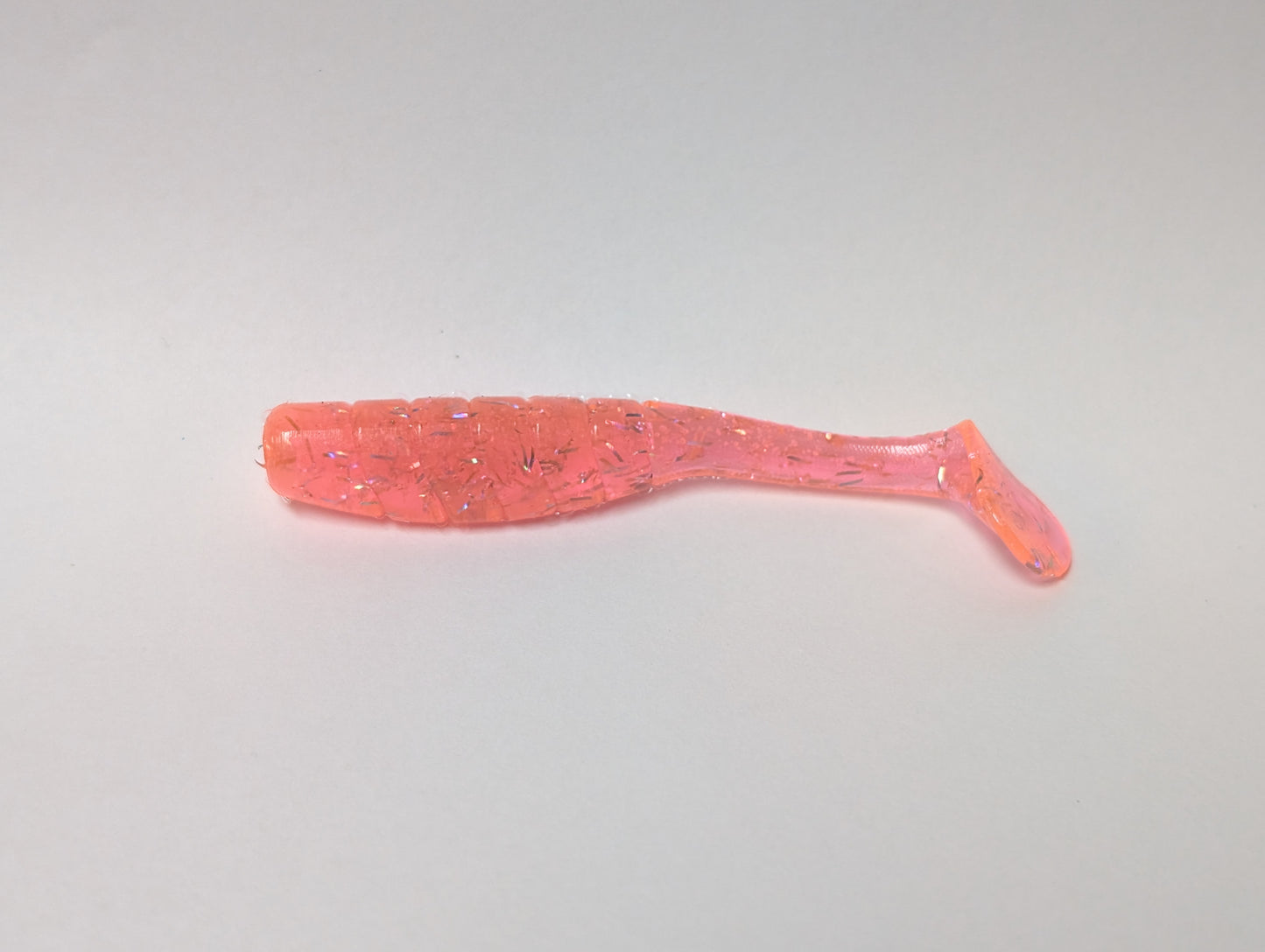 3.5" Mighty Mullet paddle tail 6-pack "Pink Lady"